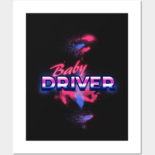 Baby Driver - 80's Print Posters and Art